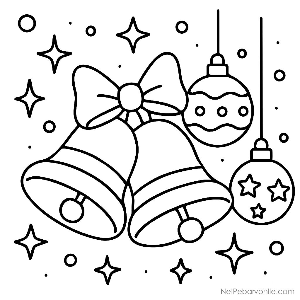 Pobarvanka Božični okraski