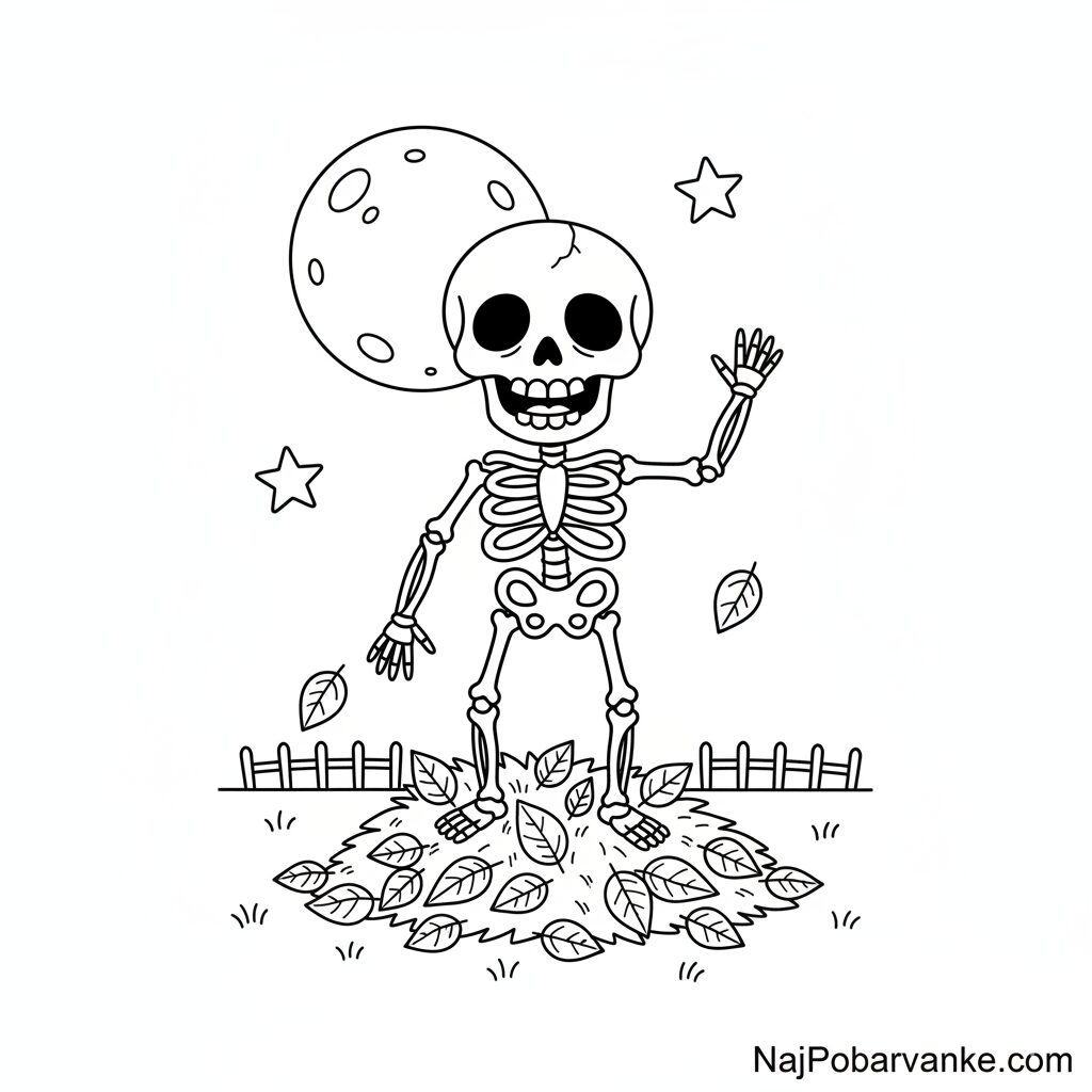 Pobarvanka sOkostnjak