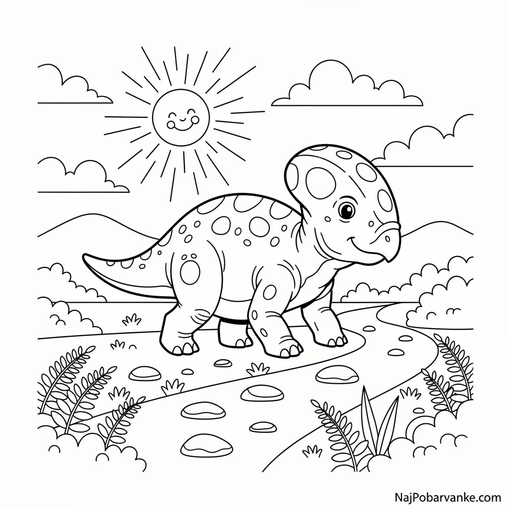 Pobarvanka Pahicefalozaver