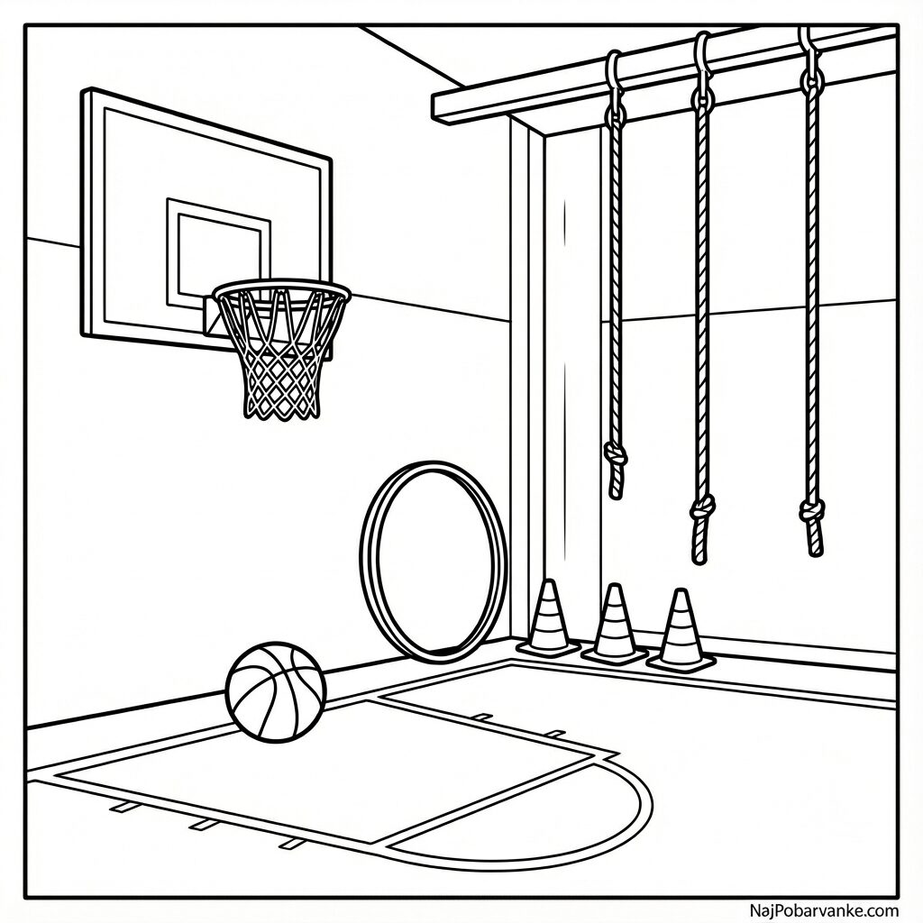 Pobarvanka kup knjig